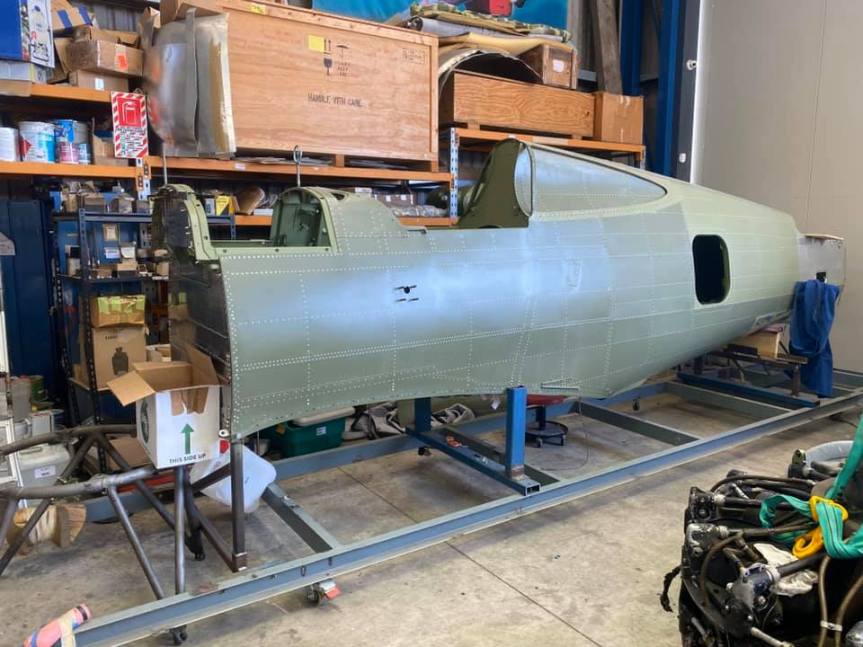 Jerry Yagen’s Hawk 75A restoration